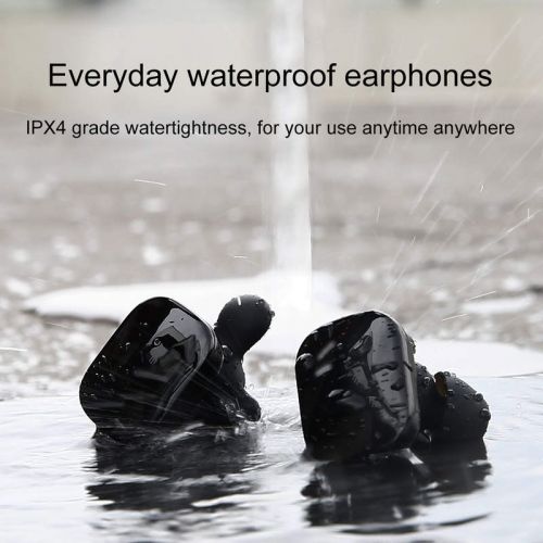 Baseus øretelefon Bluetooth Encok W02 TWS Truly Wireless headset Sort