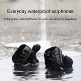Baseus øretelefon Bluetooth Encok W02 TWS Truly Wireless headset Sort