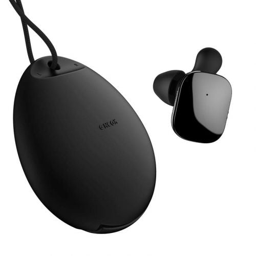 Baseus øretelefon Bluetooth Encok W02 TWS Truly Wireless headset Sort