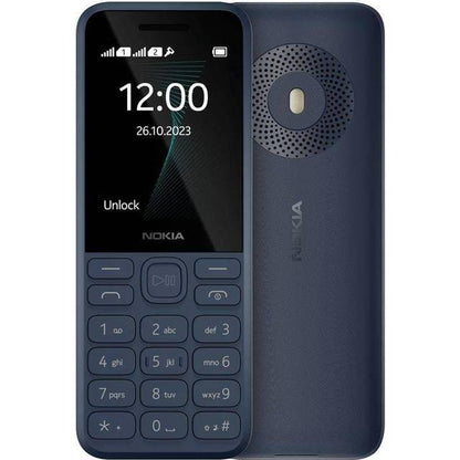 Hmd Nokia 130 4 MB Feature Phone - 6.1 cm (2.4") TFT LCD QVGA 240 x 320 - 4 MB RAM - Series 30+ - 2G - Dark Blue - 2 SIM Support - SIM-free - 1450 mAh Battery