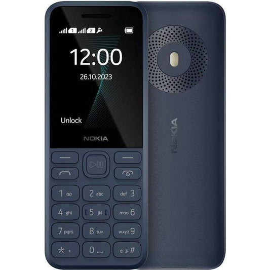 Hmd Nokia 130 4 MB Feature Phone - 6.1 cm (2.4") TFT LCD QVGA 240 x 320 - 4 MB RAM - Series 30+ - 2G - Dark Blue - 2 SIM Support - SIM-free - 1450 mAh Battery