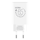 OBAL:ME GaN Wall Charger USB-A + 2xUSB-C 65W White