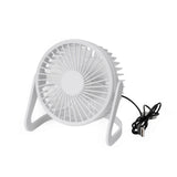 Mini bordventilator USB, hvid