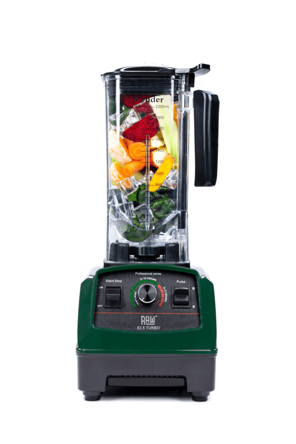 RAW Blender X 2.5 Turbo Dark Green 2.5HP 2.2L