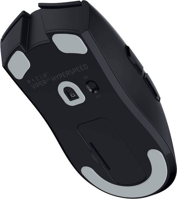 Razer Viper V3 HyperSpeed - Gaming Mus - Optisk - 6 knapper - Sort