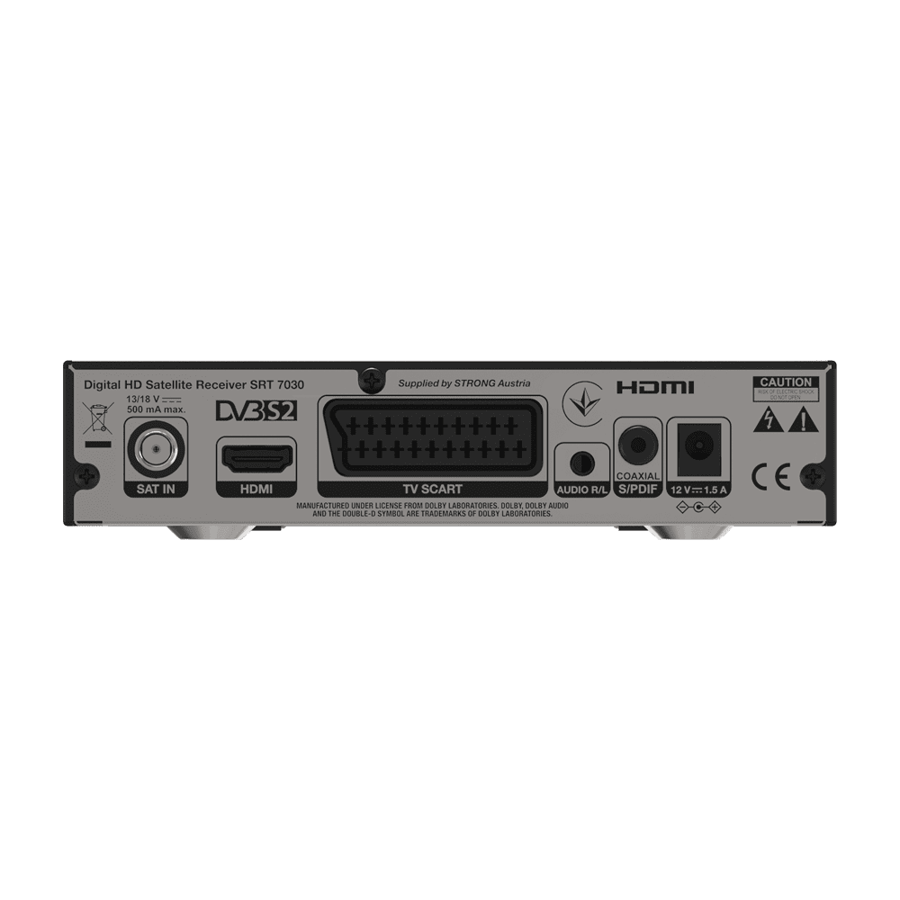 Strong SRT 7030 free-to-air satellitmodtager