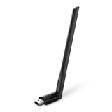 TP-Link Adapter Archer T2U Plus AC600 Trådløs, USB 2.0, 633Mbps, 802.11ac, sort EU