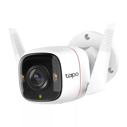 TP-Link Camera Tapo C320WS Wi-Fi Outdoor Security 2K QHD 3MP, Night Vision, Hvid EU