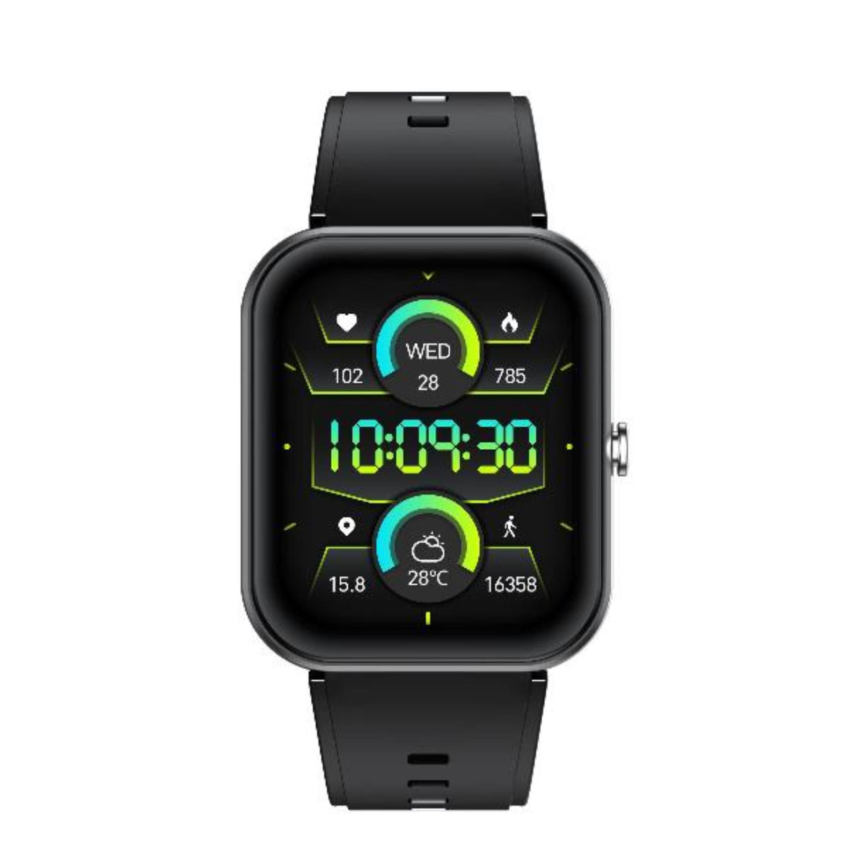 CELLY Smartwatch - TRAINERWATCH3 - 1,96" AMOLED
