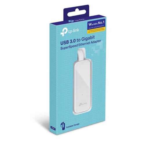 TP-Link Netværksadapter Kabel UE300 USB 3.0 til Ethernet RJ45, 1000Mb/s, Hvid EU