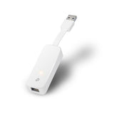 TP-Link Netværksadapter Kabel UE300 USB 3.0 til Ethernet RJ45, 1000Mb/s, Hvid EU
