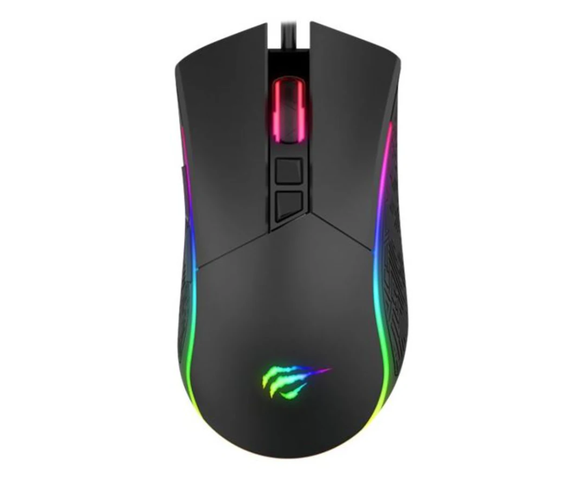 Havit RGB Gaming Mouse mus Højre hånd USB Type-A Optisk 7200 dpi