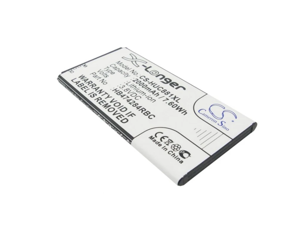 GSMA38011 3,8V-2000MAH LI-ION SMARTPHONE-BATTERI HUAWEI CS-HUC881XL