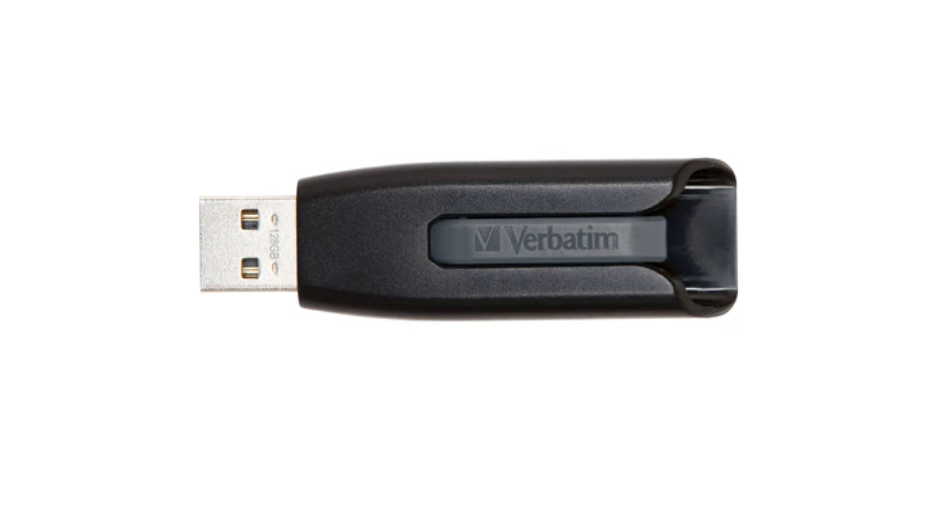 Verbatim V3 USB-nøgle 128 GB USB Type-A 3.2 Gen 1 (3.1 Gen 1) Sort