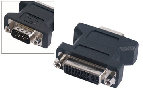 DVI-I-HUN 24+5 POL./HDD-STIK HAN 15 POL. ADAPTER