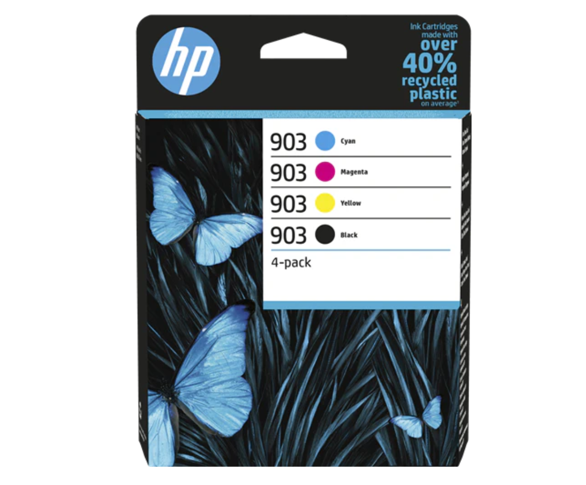 HP 903 - blækpatroner - Original Standard - Multipack - Cyan, Magenta, Gul, Sort