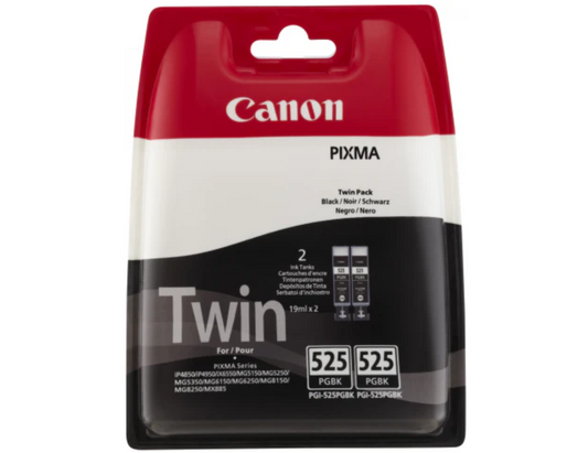 Canon PGI-525 Twin Pack blækpatron 2 stk Original Foto sort