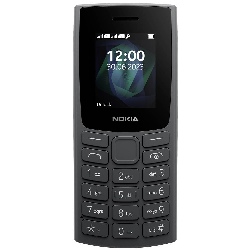 Nokia 105 (2023)- 2G - Charcoal