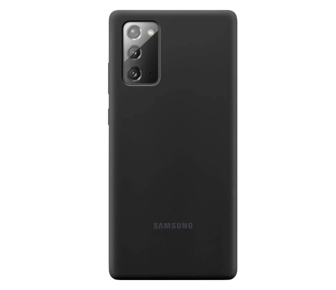 Samsung Silicone Cover EF-PN980 Mobiltelefon backcover Samsung Galaxy Note 20 Mystic-Black