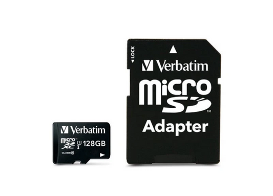 Verbatim Premium hukommelseskort 128 GB MicroSDXC UHS-I Klasse 10