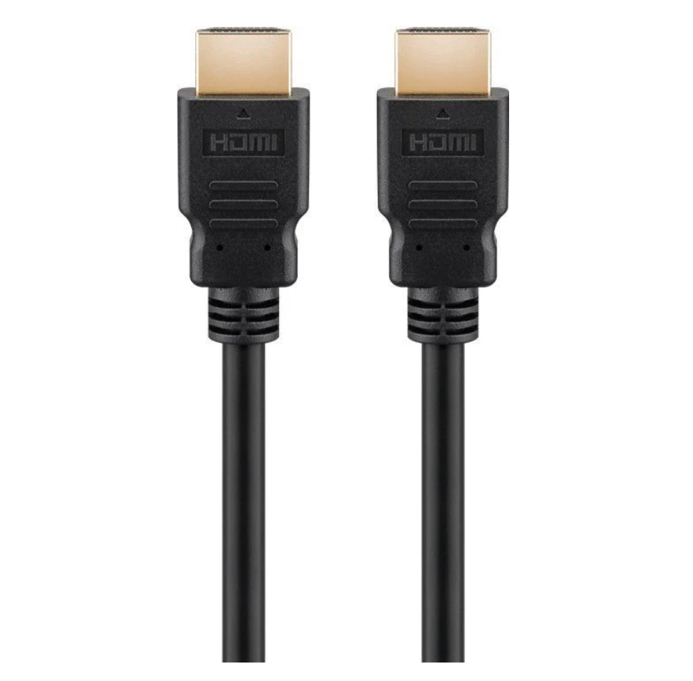 KABEL HDMI 2.1 HAN/ HAN 2M, SORT