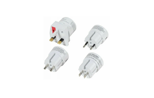 Vivanco rejseadapter 4 stk