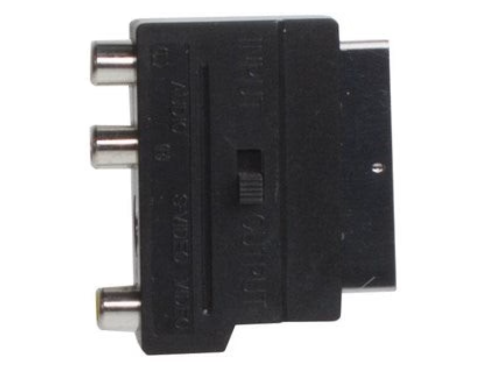 Sinox One SCART Adapter with switch