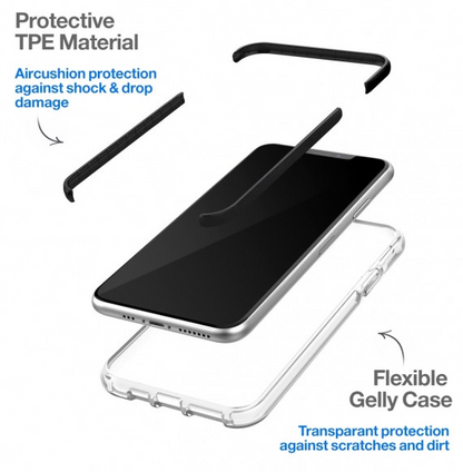 MOBILIZE SHATTERPROOF COVER TIL SAMSUNG GALAXY S21, SORT