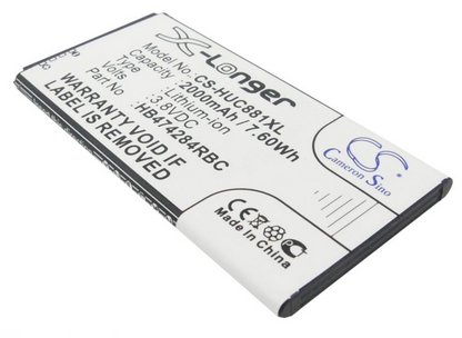 GSMA38011 3,8V-2000MAH LI-ION SMARTPHONE-BATTERI HUAWEI CS-HUC881XL