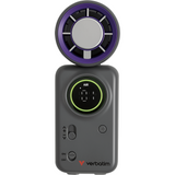 Verbatim Cool 'n' Go Ice Touch Mini Handheld Fan Grey/Purple