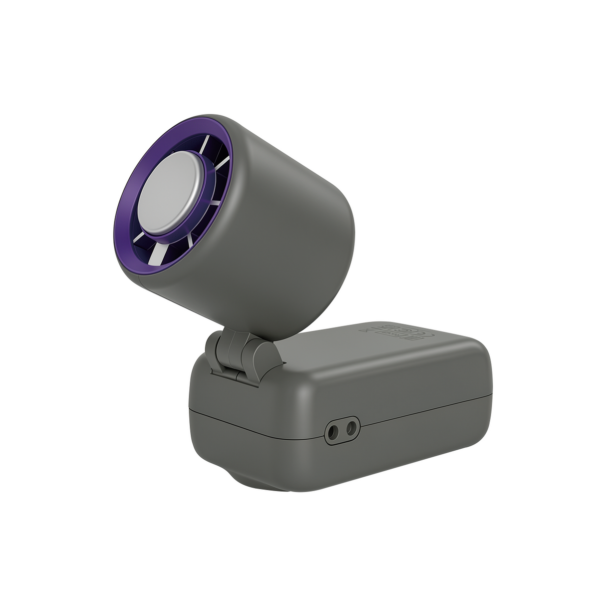 Verbatim Cool 'n' Go Ice Touch Mini Handheld Fan Grey/Purple