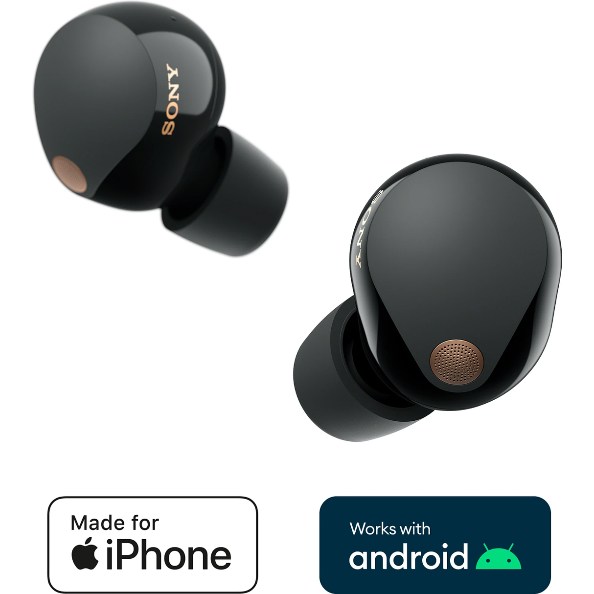 Sony WF-1000XM5 Wireless Earbuds - Black