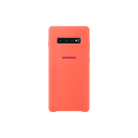 SAMSUNG SILIKON COVER TIL GALAXY S10+, BERRY PINK