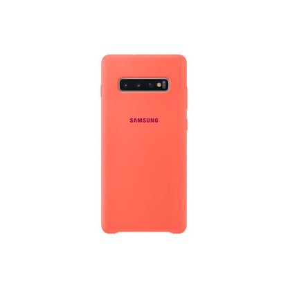 SAMSUNG SILIKON COVER TIL GALAXY S10+, BERRY PINK