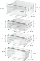 Siemens iQ100 KI96NNSE0 køle-/fryseskab Indbygget 290 L Hvid