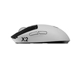Logitech G PRO X2 SUPERSTRIKE mus Spil Højre hånd RF Wireless + USB Type-C Optisk 44000 dpi