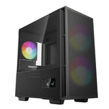 DeepCool CH360 DIGITAL Micro Tower Sort