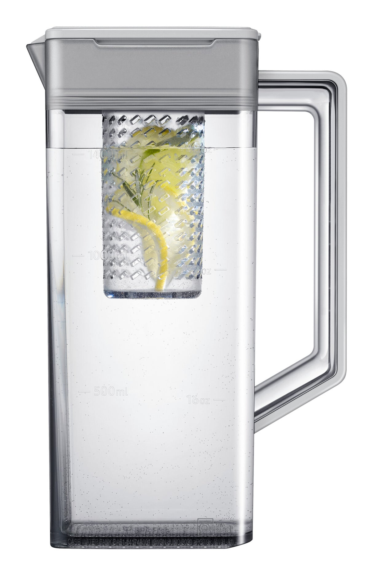 Samsung RF24BB620ES9EF side-by-side køle-fryseskab Fritstående 674 L Sølv