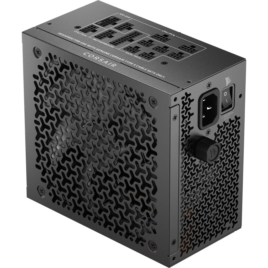 Corsair RMx Shift Series RM1000x enhed til strømforsyning 1000 W 24-pin ATX ATX Sort