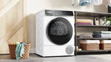 Bosch Serie 8 WQB246DASN tørretumbler Fritstående Front-læsning 9 kg Hvid