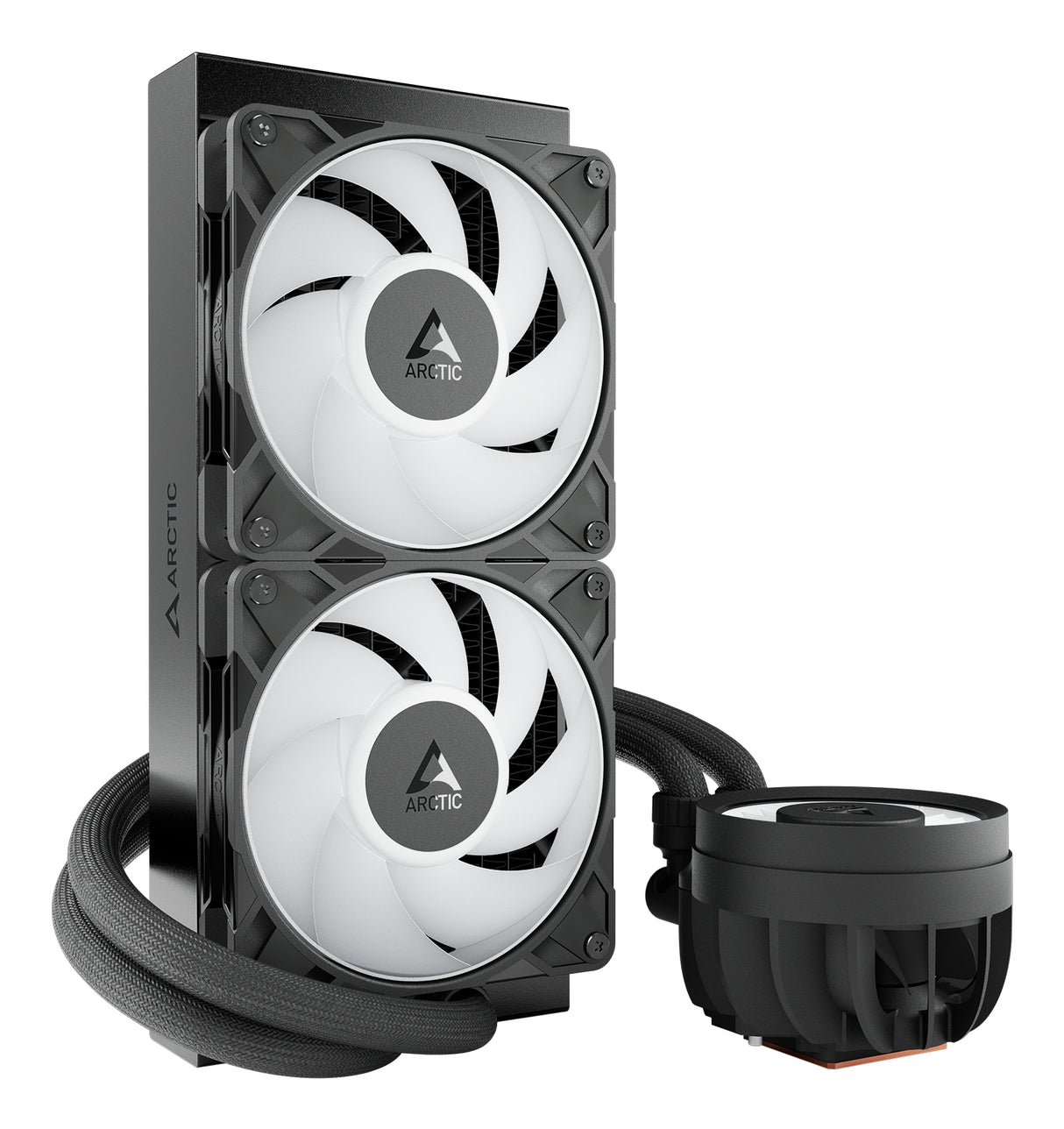 ARCTIC Liquid Freezer III Pro 240 A-RGB Processor Alt-i-en væskekøler 12 cm Sort, Hvid 1 stk