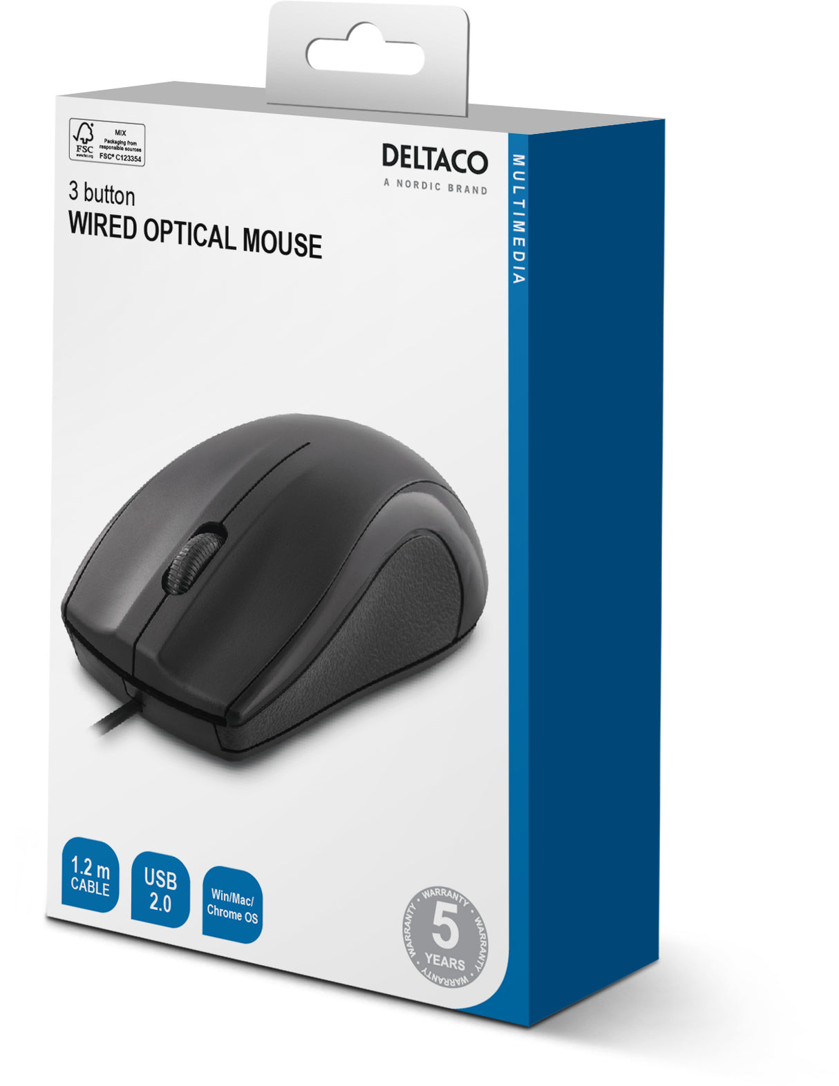 Deltaco MS-711 mus