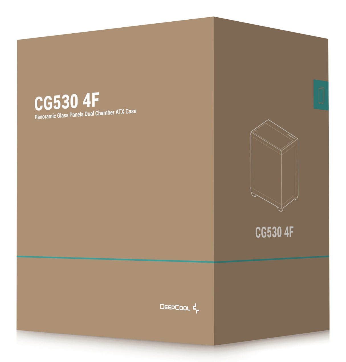 DeepCool CG530 4F Midi Tower Sort