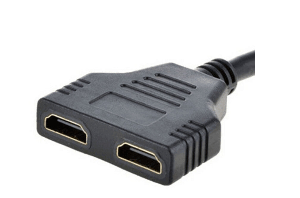Gembird DSP-2PH4-04 HDMI-kabel HDMI Type A (Standard) 2 x HDMI Type A (Standard) Sort