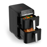 Tefal EY7528 Double 10 L Stand-alone Hot air fryer Black