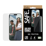 PanzerGlass SAFE. by ® Privacy Skærmbeskyttelse iPhone 17 Pro Max | Ultra-Wide Fit m. EasyAligner