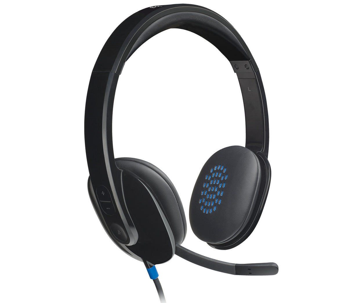 Logitech H540 USB Headset Ledningsført Kontor/Callcenter USB Type-A Sort