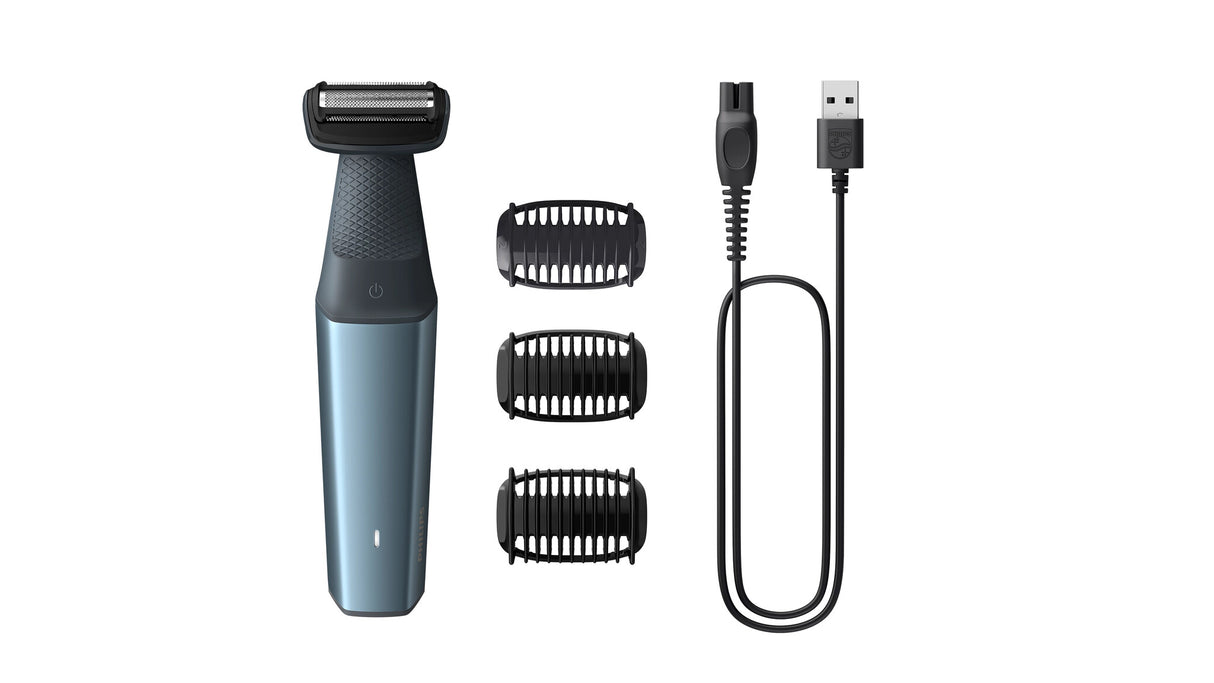 Philips BG3027/05 body groomer / barbermaskine Sort, Blå