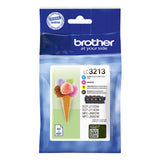 Brother LC3213VAL blækpatron 4 stk Original Sort, Blå, Magenta, Gul