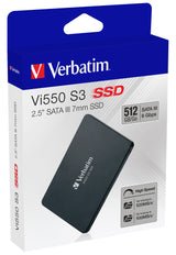 Verbatim Vi550 S3 512 GB 2.5" Serial ATA III 3D NAND